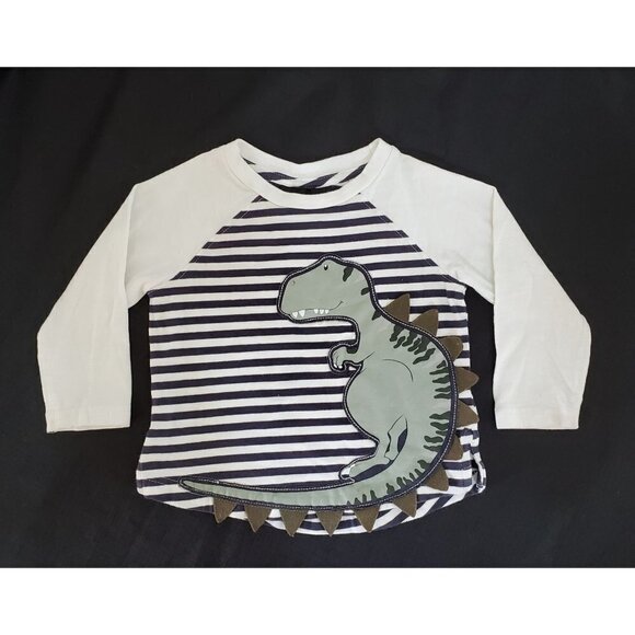 Toddler Dinosaur Tee Shirt Cotton Spandex Jarvis Archer 12 Mo Unisex NEW - Picture 1 of 5